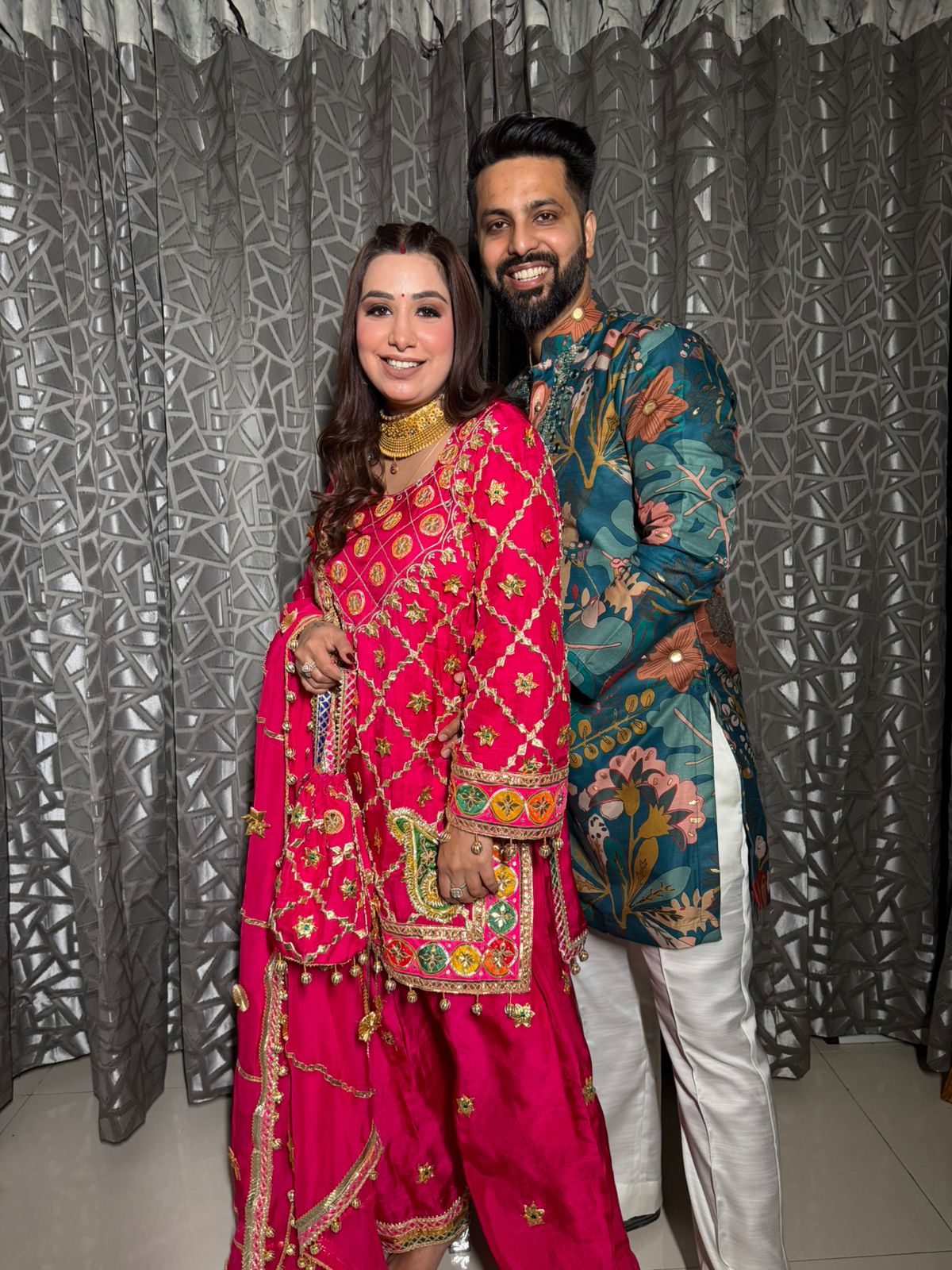 Stitched SILK traditional kurta set